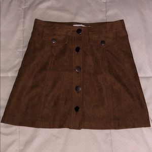 button up skirt